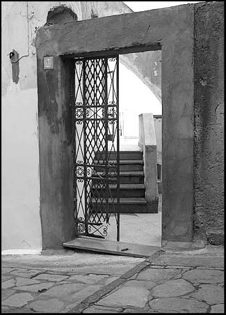 Gated entryway, Isle of Capri, Italy